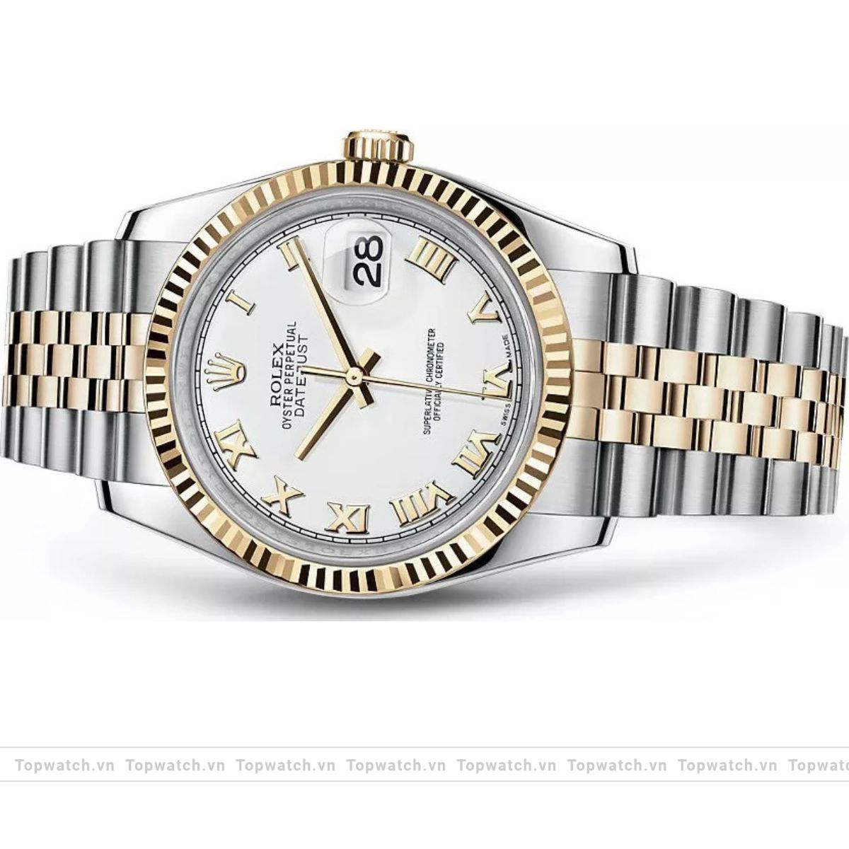 Rolex Oyster Perpetual 116233 Datejust White 36mm