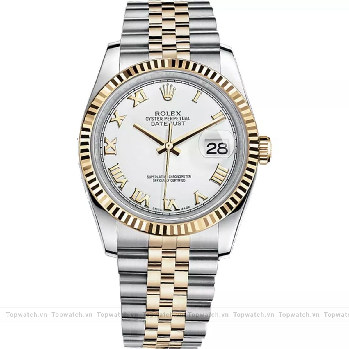 Rolex Oyster Perpetual 116233 Datejust White 36mm