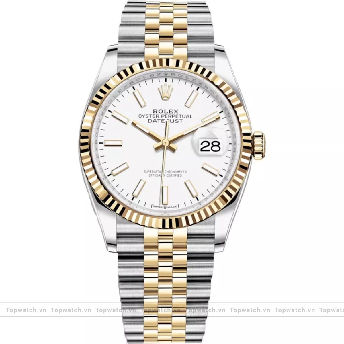 Rolex Oyster Perpetual 126233 Datejust White 36mm