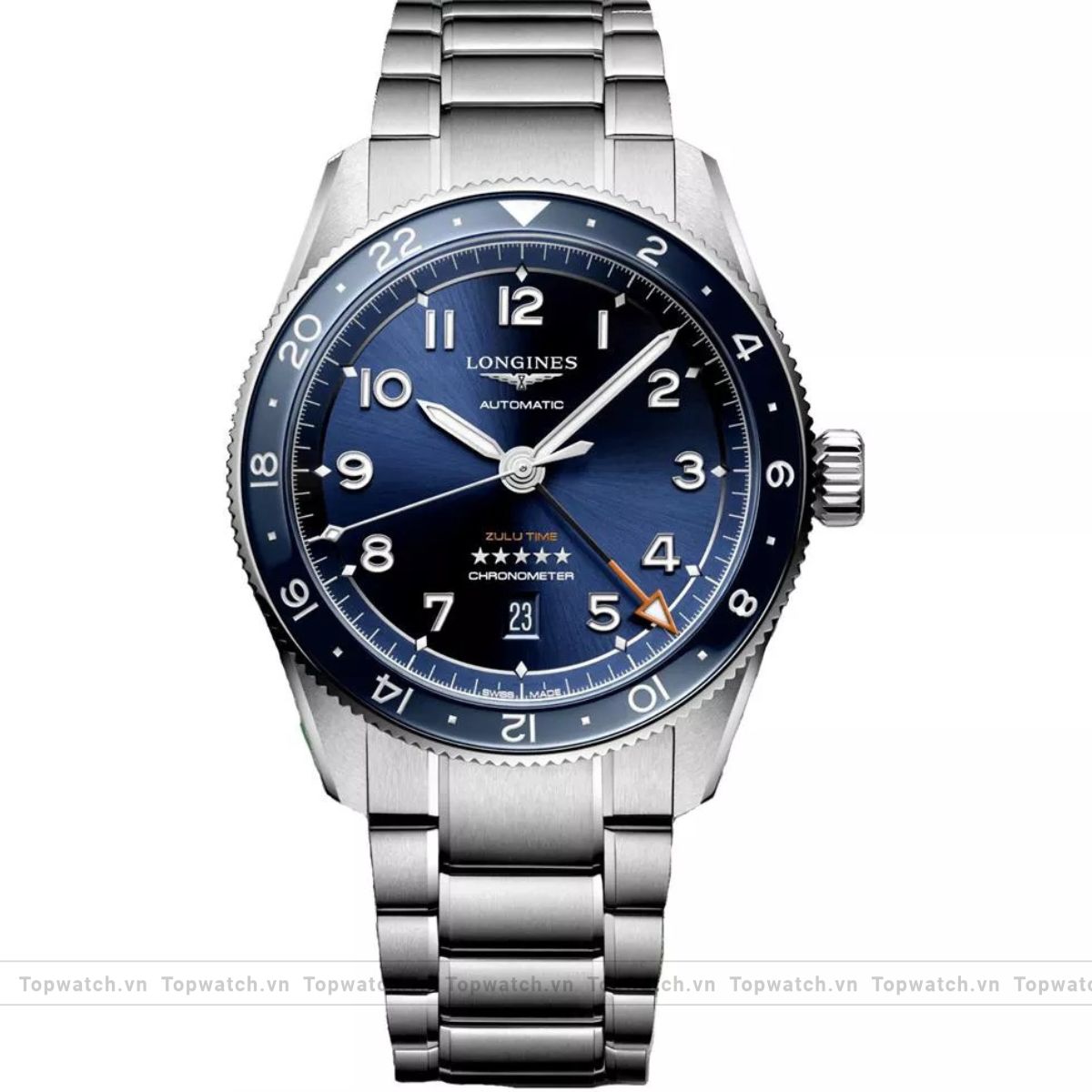 Longines Spirit L3.812.4.93.6 Zulu Time Watch