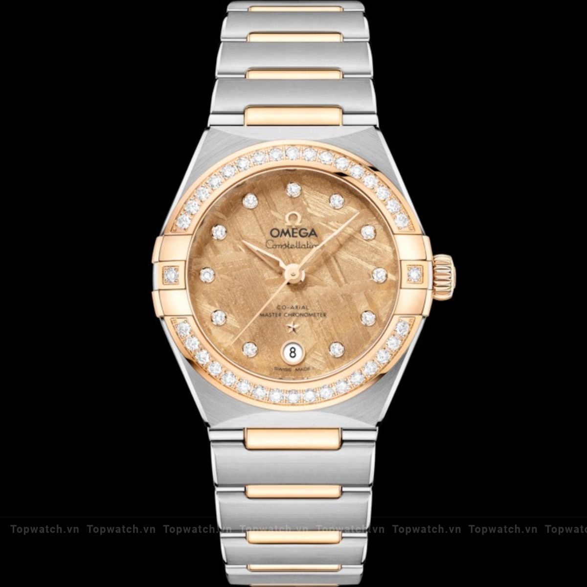 Omega Constellation Yellow Silver 29 mm