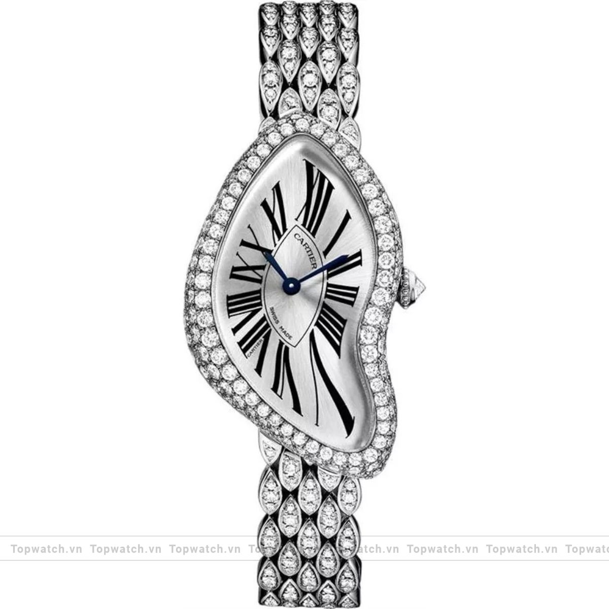 Cartier Crash HPI00654 Diamonds 38.45 x 25.5mm