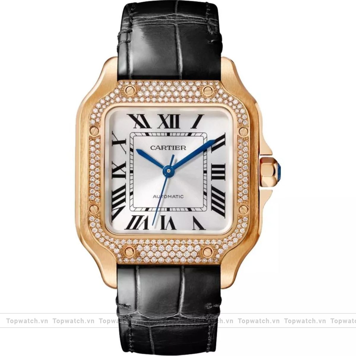 Cartier Santos De Cartier WJSA0007 Watch 35.1mm