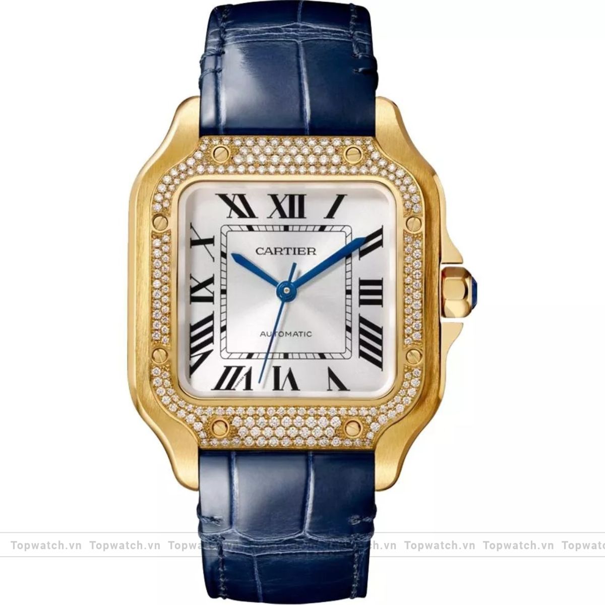 Cartier Santos De Cartier WJSA0008 Watch 35.1mm