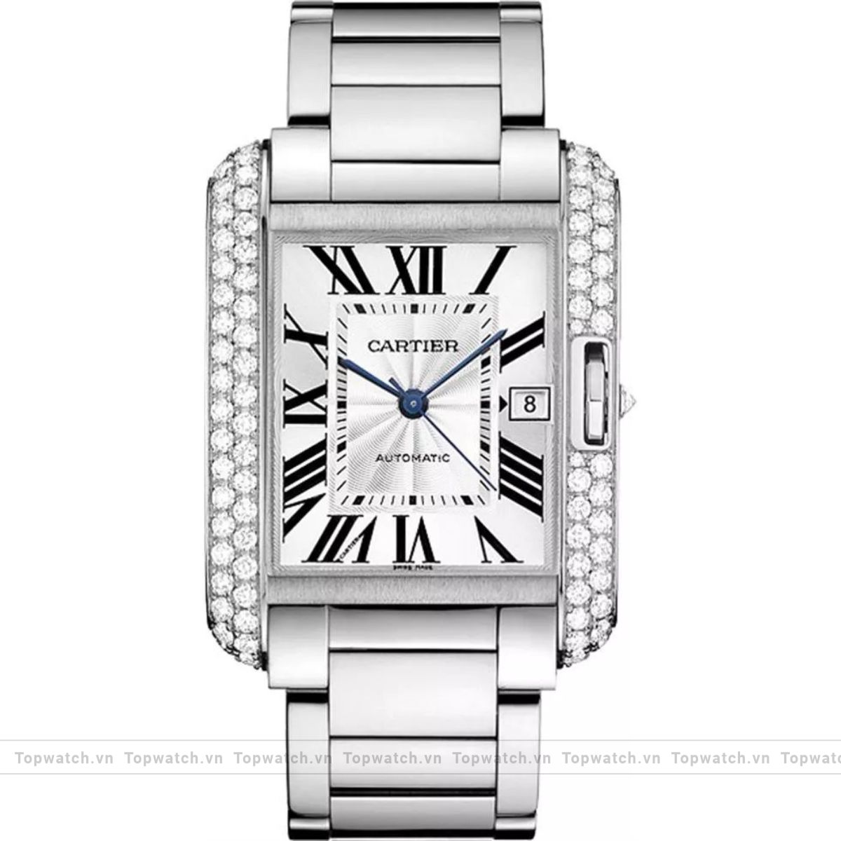 Cartier Tank Anglaise WT100010 Watch 47mmx36.2mm