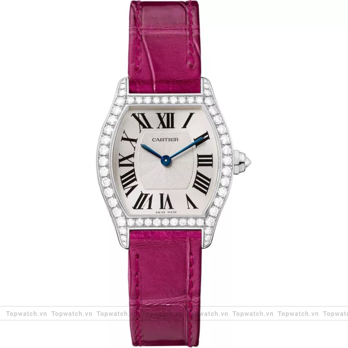 Cartier Tortue WA501007 Diamonds Watch 30x24mm