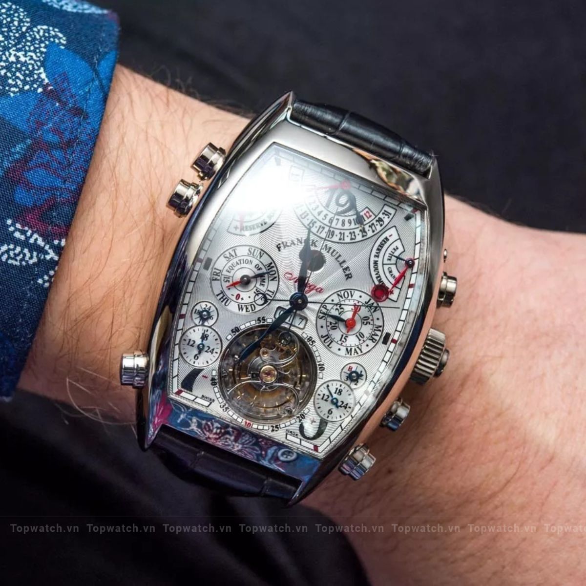 Franck Muller Aeternitas Watch 57.6x42.1mm
