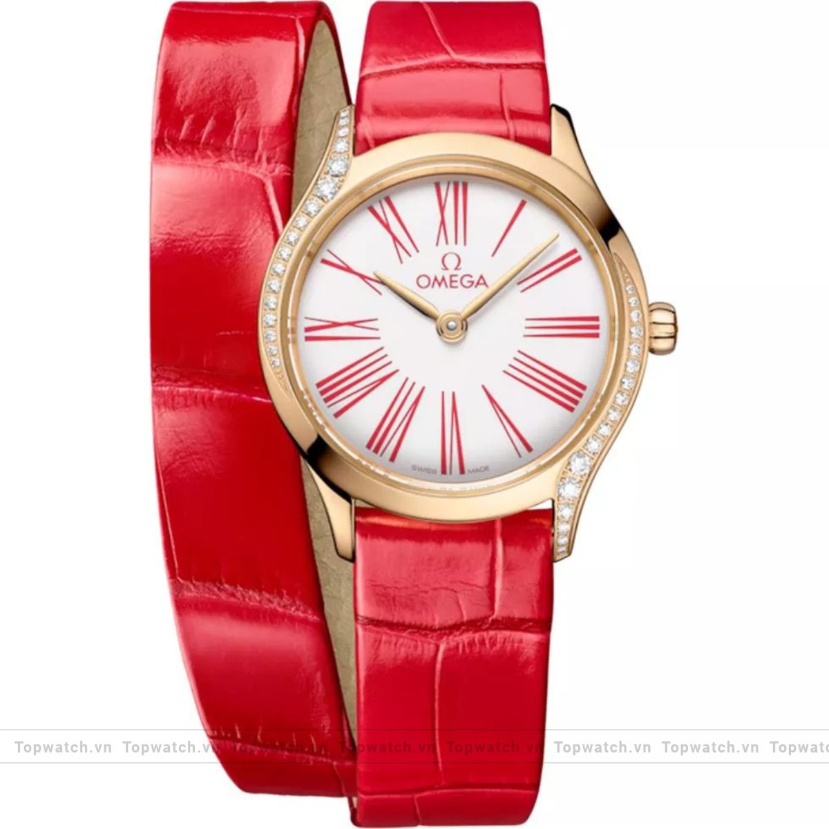 Omega De Ville Red – Tone Mini Trésor Watch 26 mm