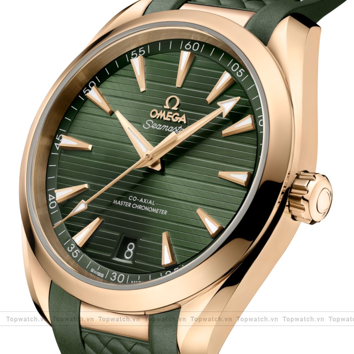 Omega Seamaster Rose Gold Men Watch 41mm