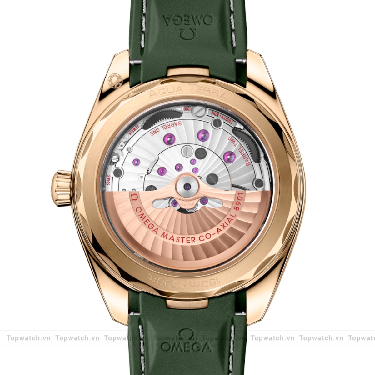 Omega Seamaster Rose Gold Men Watch 41mm