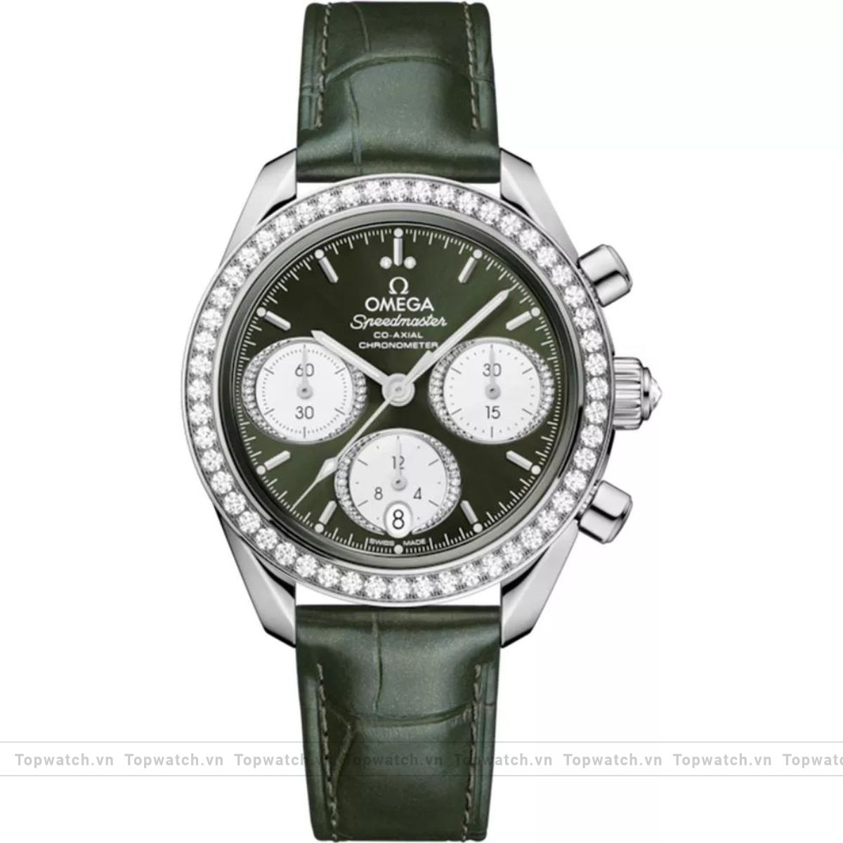 Omega Speedmaster Green – Tone Chronometer Watch 38mm