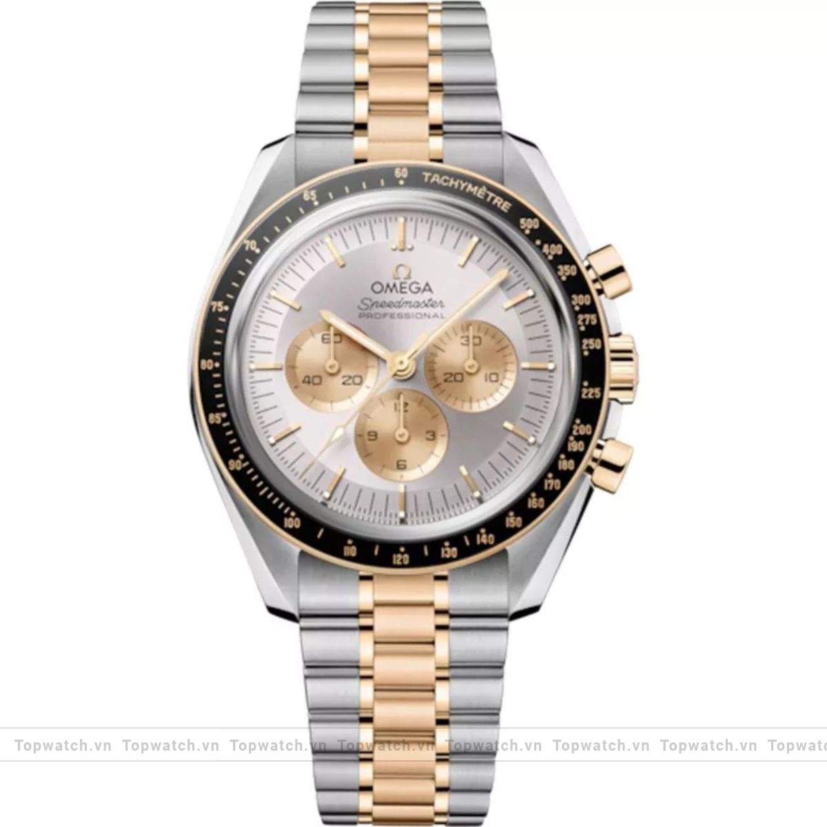 Omega Speedmaster Two Tone Professional Watch 42mm