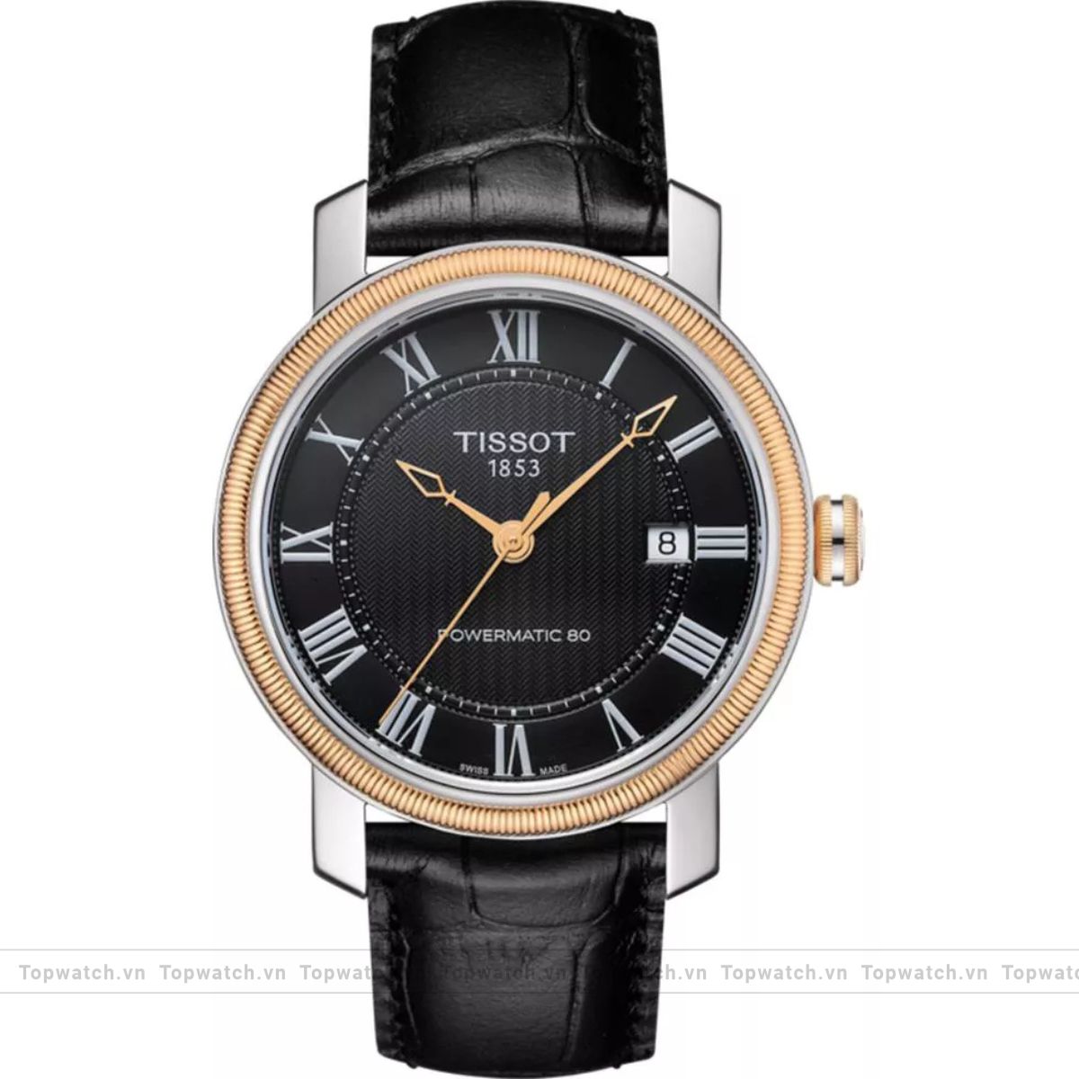 Tissot Bridgeport T097.407.26.053.00 Powermatic 80 Watch 40mm Tissot Bridgeport T097.407.26.053.00 Powermatic 80 Watch 40mm