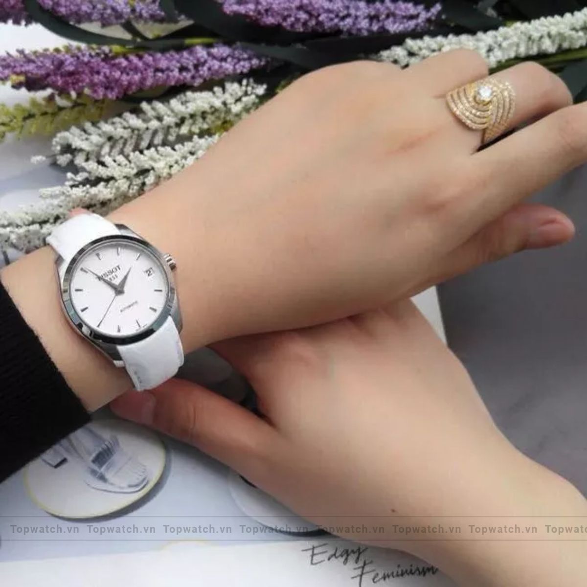 Tissot Couturier T035.207.16.011.00 Automatic Watch 32mm