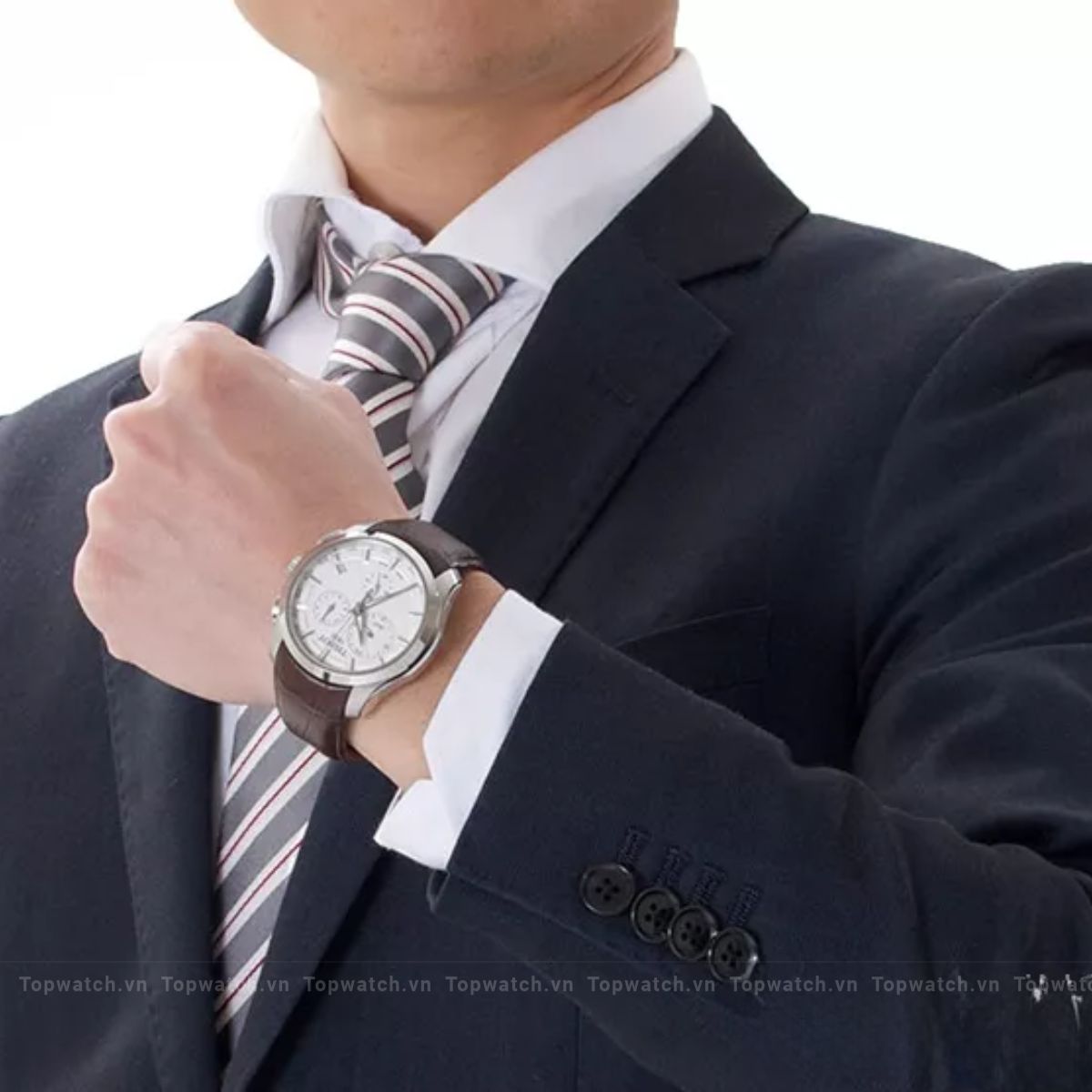 Tissot Couturier T035.439.16.031.00 GMT Watch 42mm
