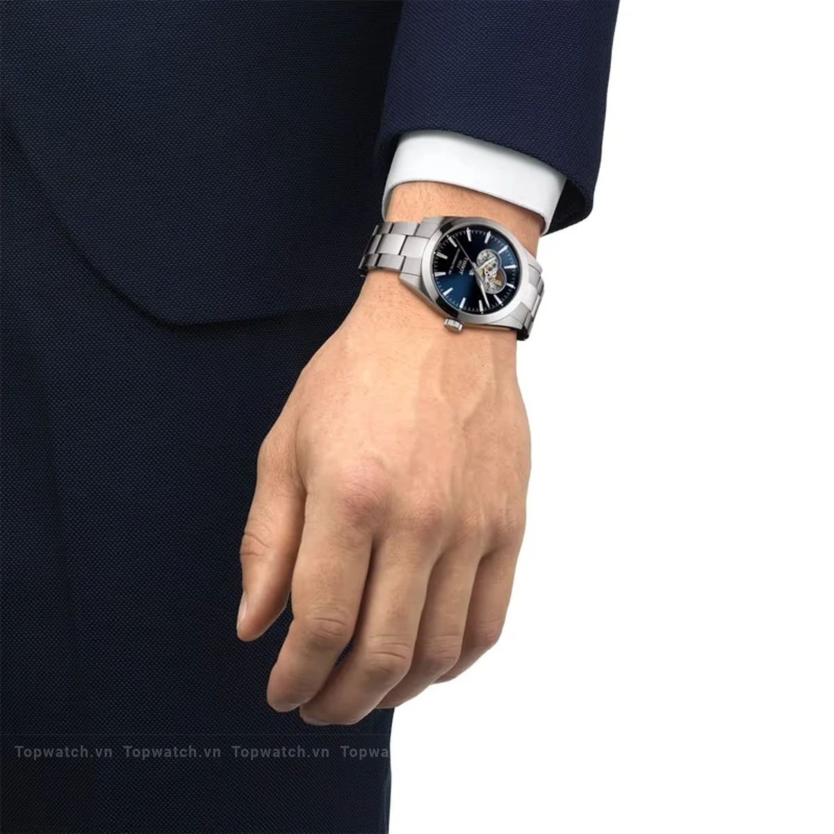 Tissot Gentleman Tissot Gentleman Powermatic 80 T1274071104101 Open Heart 40mm80 Open Heart 40mm