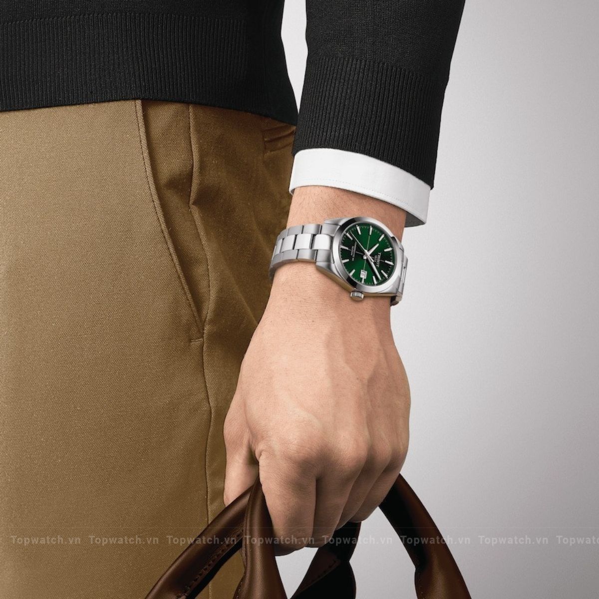 Tissot Gentleman T127.407.11.091.01 Powermatic 80 Watch 40mm
