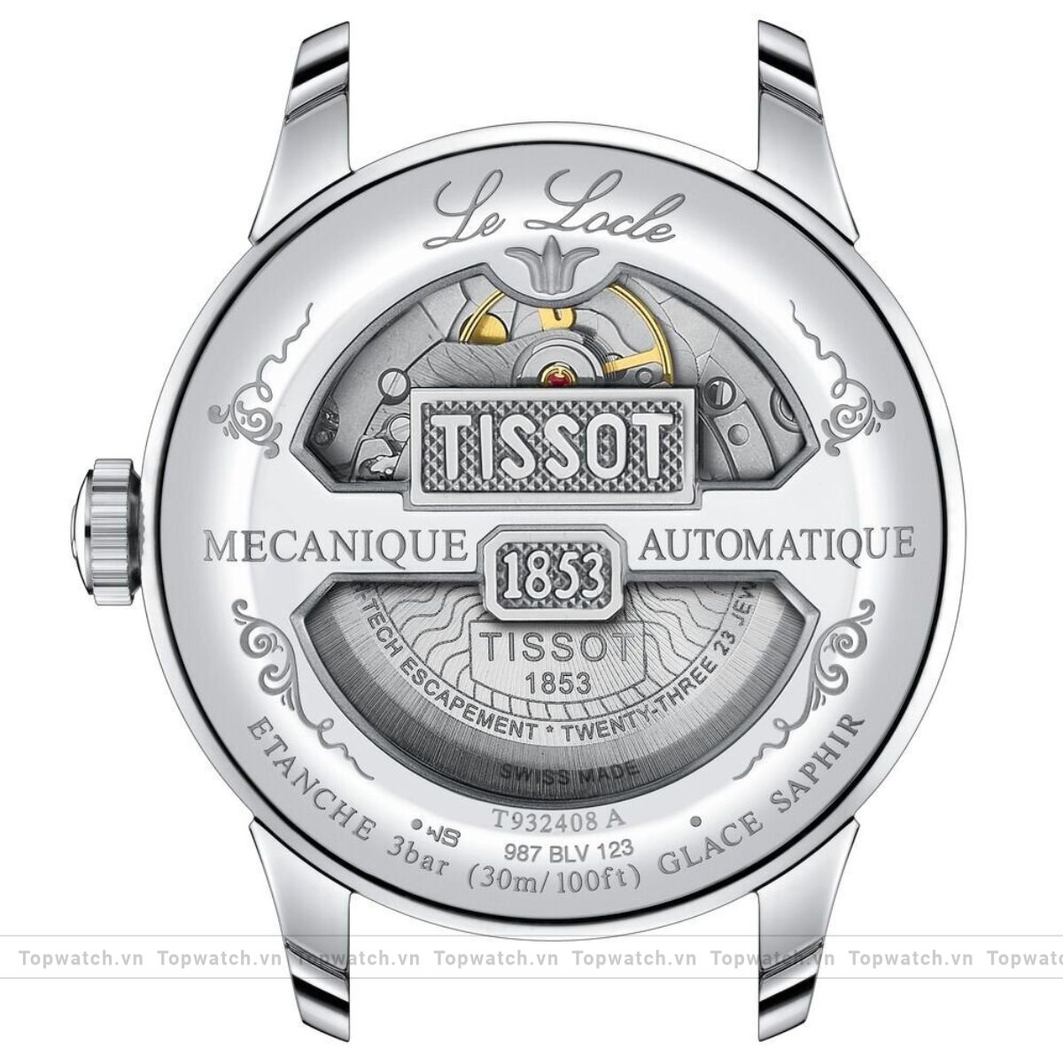 Tissot Le Locle T932.408.41.033.00 Two - Tone Watch 39.3mm