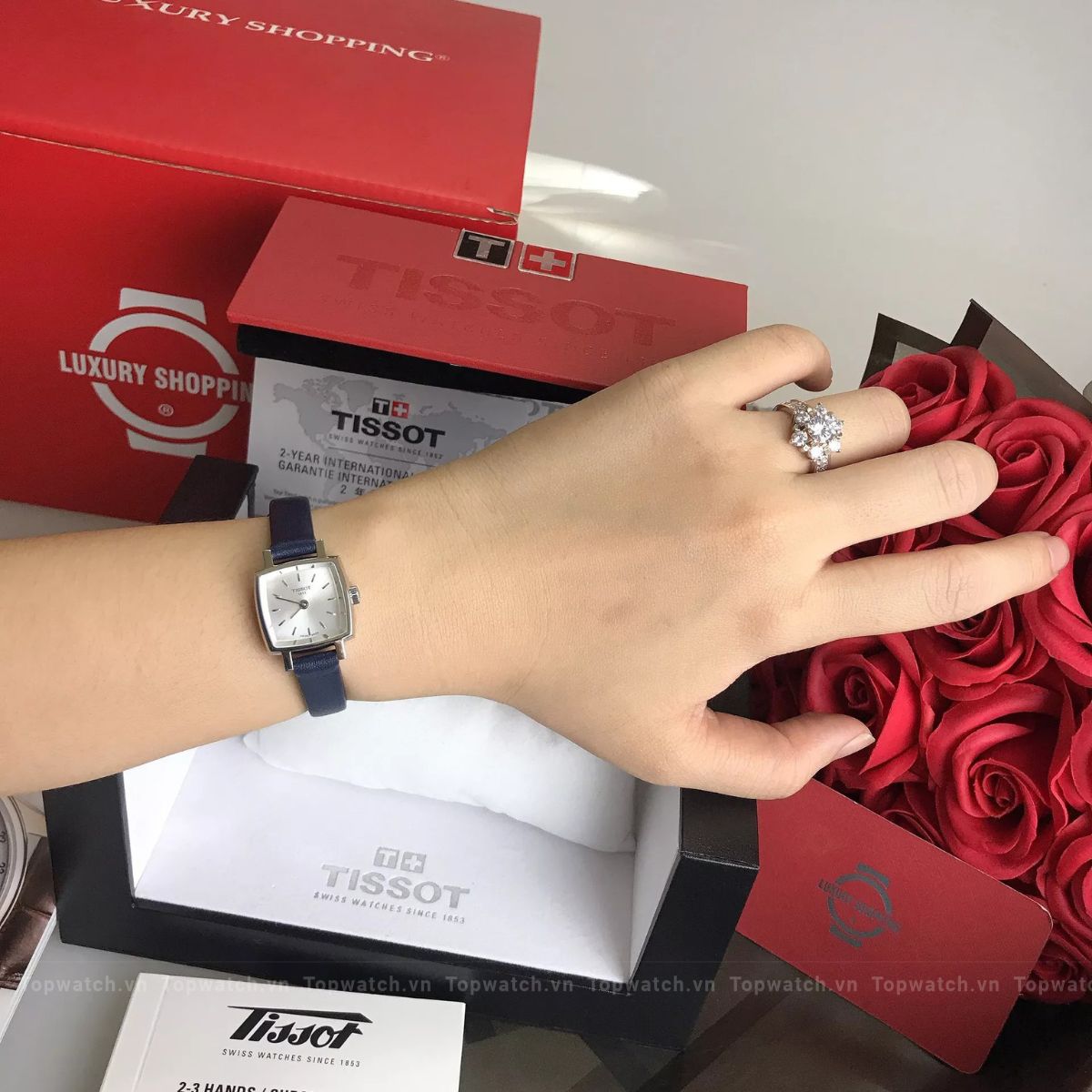Tissot Lovely T058.109.16.031.00 Square 20mm