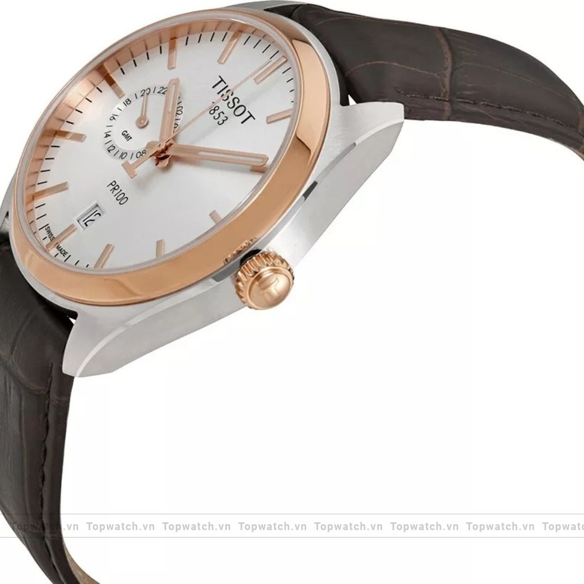 Tissot PR100 T101.452.26.031.00 Dual Watch 39mm