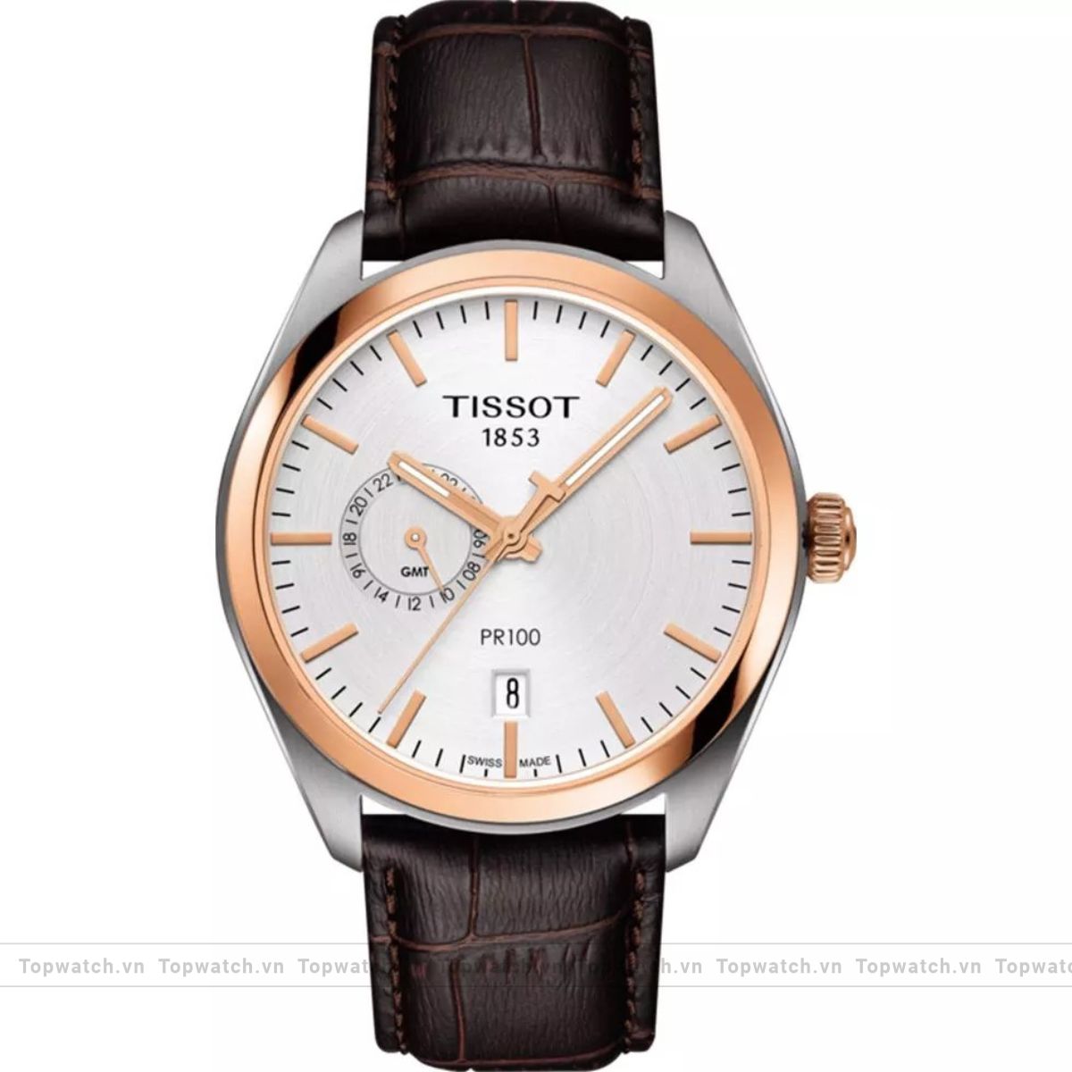 Tissot PR100 T101.452.26.031.00 Dual Watch 39mm Tissot PR100 T101.452.26.031.00 Dual Watch 39mm