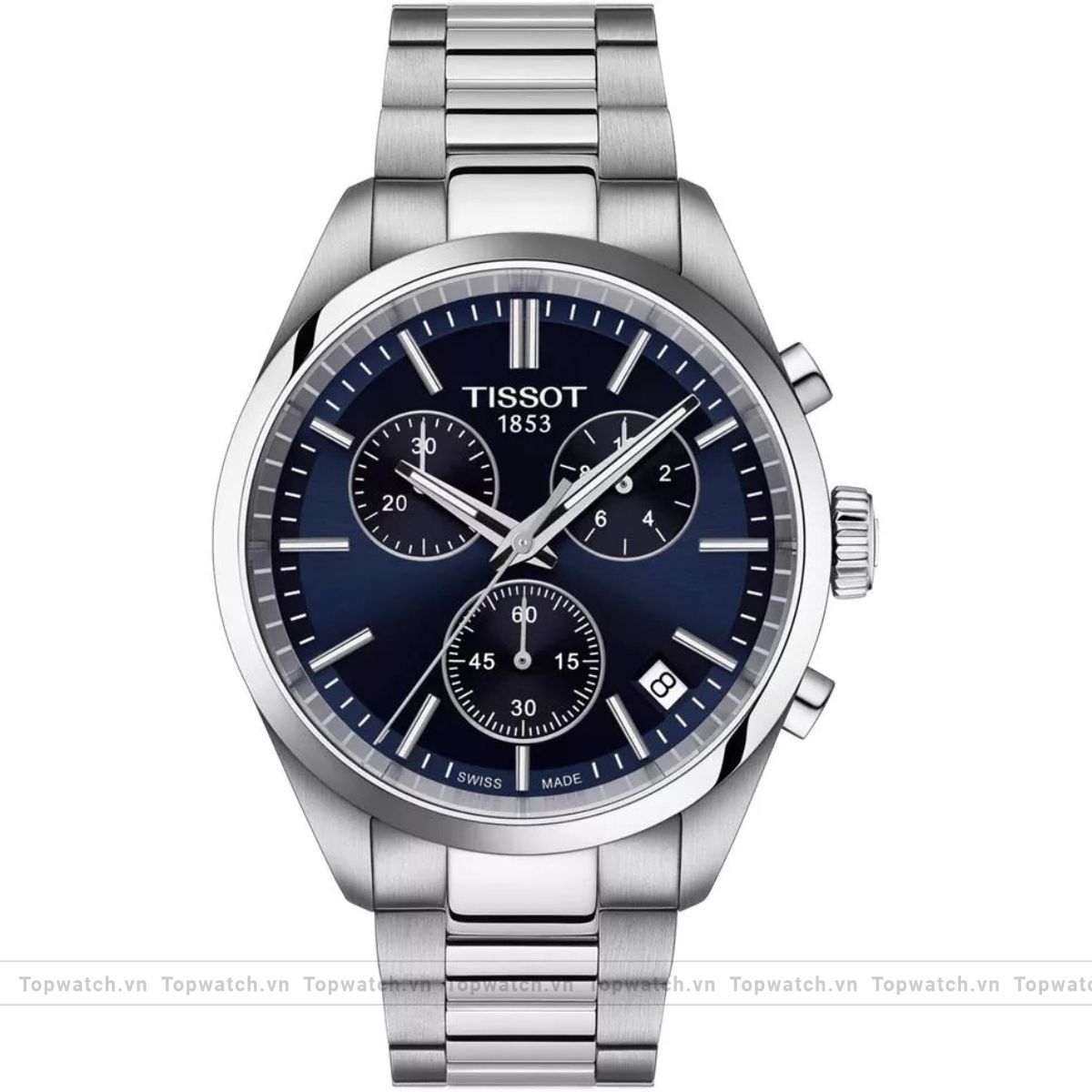 Tissot PR100 T150.417.11.041.00 Chronograph Silver-Tone Watch 40mm Tissot PR100 T150.417.11.041.00 Chronograph Silver-Tone Watch 40mm