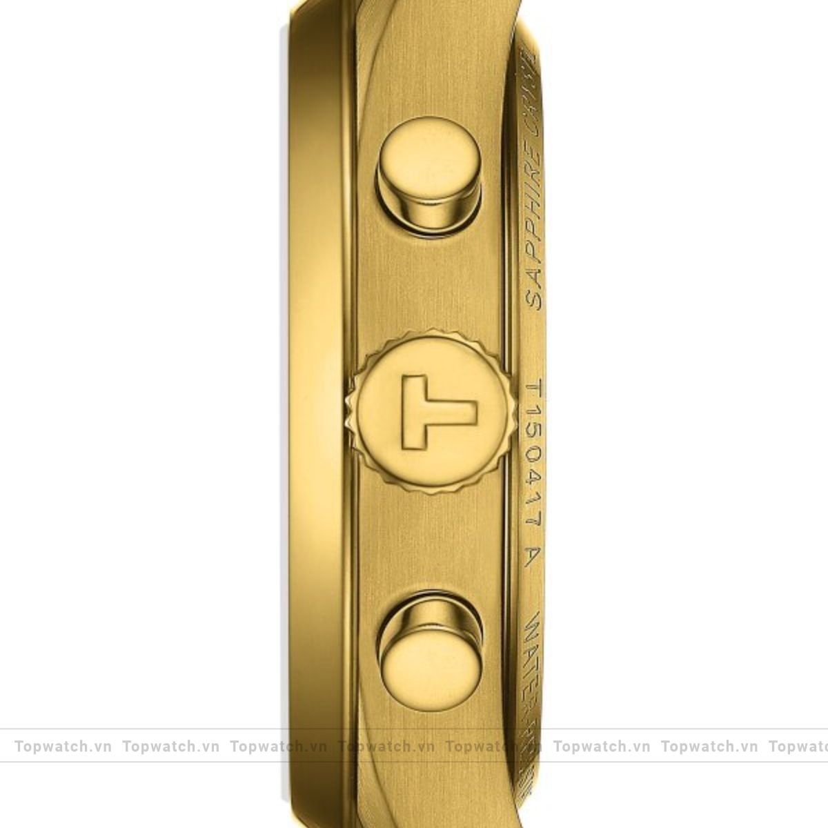 Tissot PR100 T150.417.33.031.00 Chronograph Gold-Tone Watch 40mm