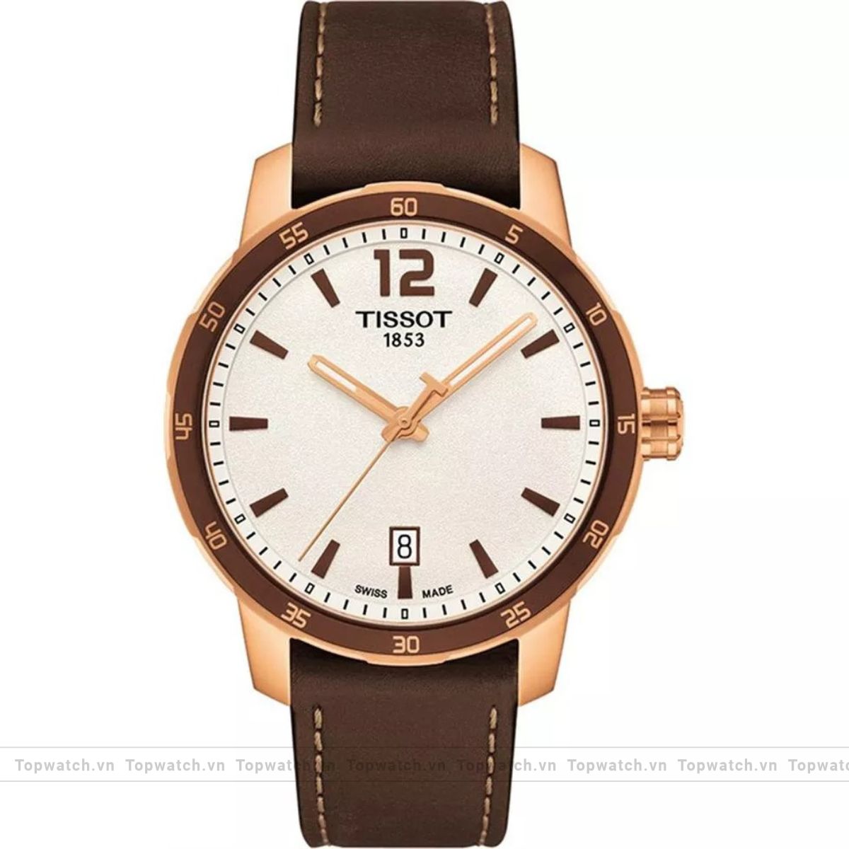 Tissot Quickster T095.410.36.037.00 Silver White Dial Watch 40mm Tissot Quickster T095.410.36.037.00 Silver White Dial Watch 40mm