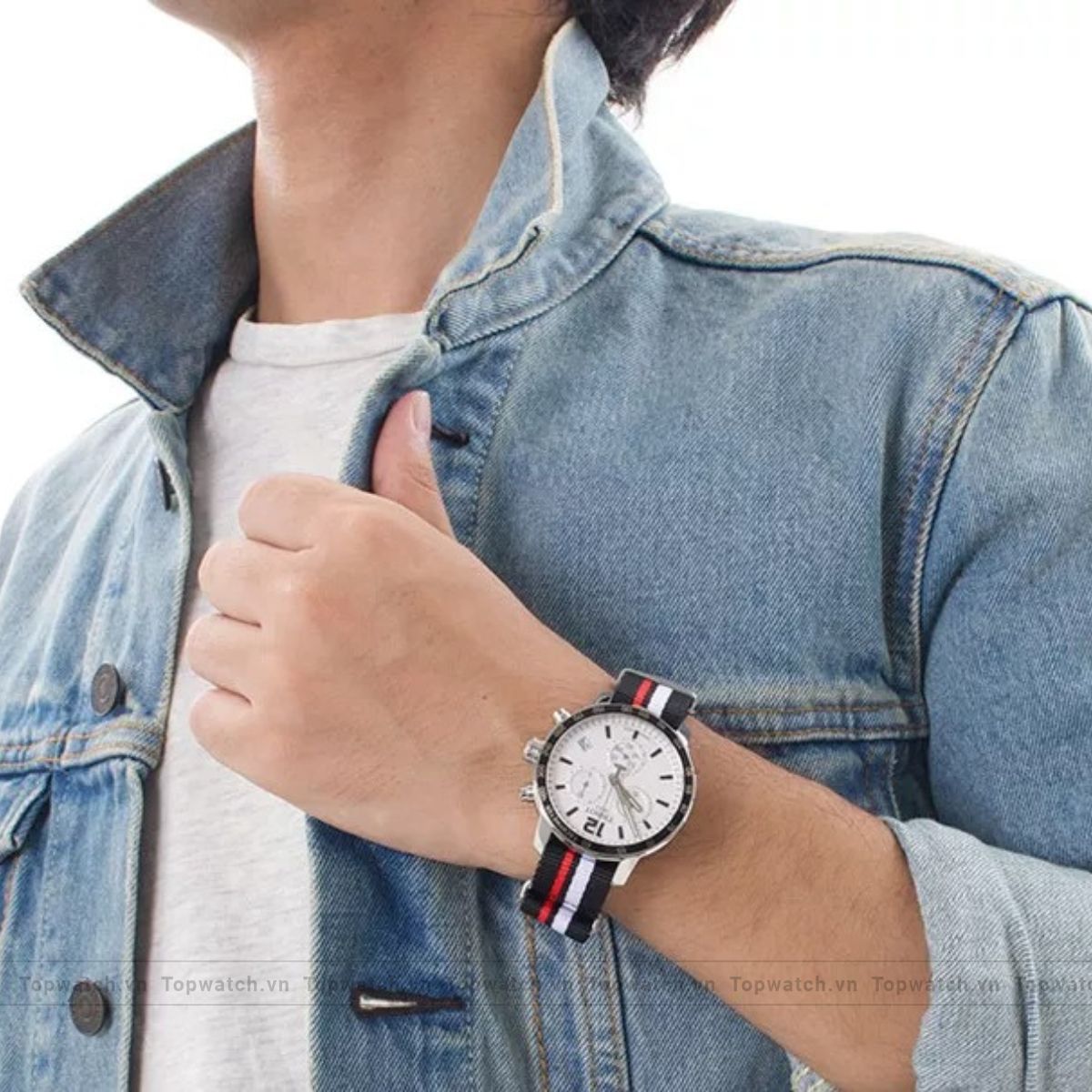 Tissot Quickster T095.417.17.037.01 Nato 42mm