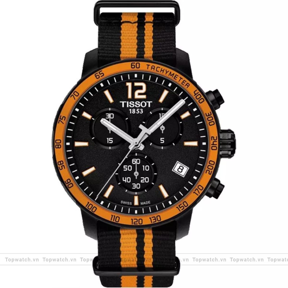 Tissot Quickster T095.417.37.057.00 Nato Watch 42mm Tissot Quickster T095.417.37.057.00 Nato Watch 42mm