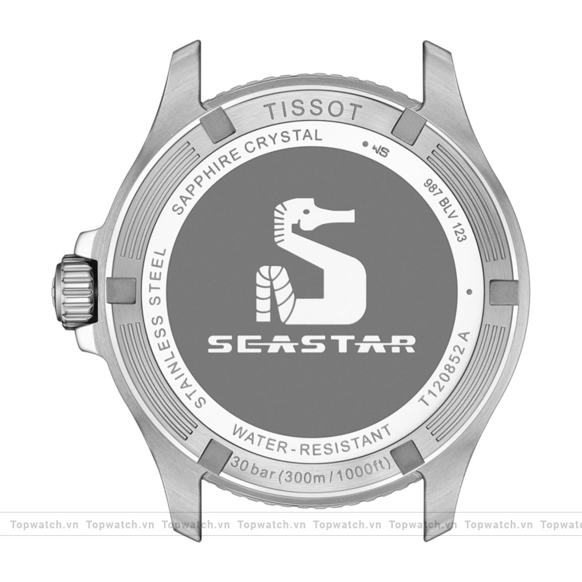 Tissot Seastar 1000 T120.852.11.051.00 GMT Watch 40mm