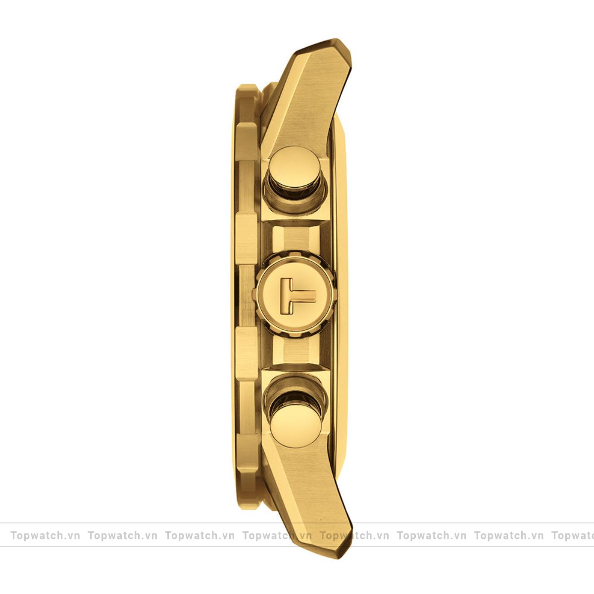 Tissot SuperSport Chrono Gold Tone Watch 45.5mm
