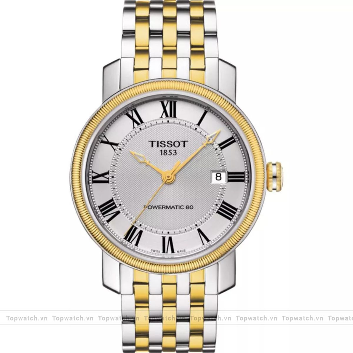 Tissot T-Classic Bridgeport T097.407.22.033.00 Powermatic 80 Watch 40mm Tissot T-Classic Bridgeport T097.407.22.033.00 Powermatic 80 Watch 40mm
