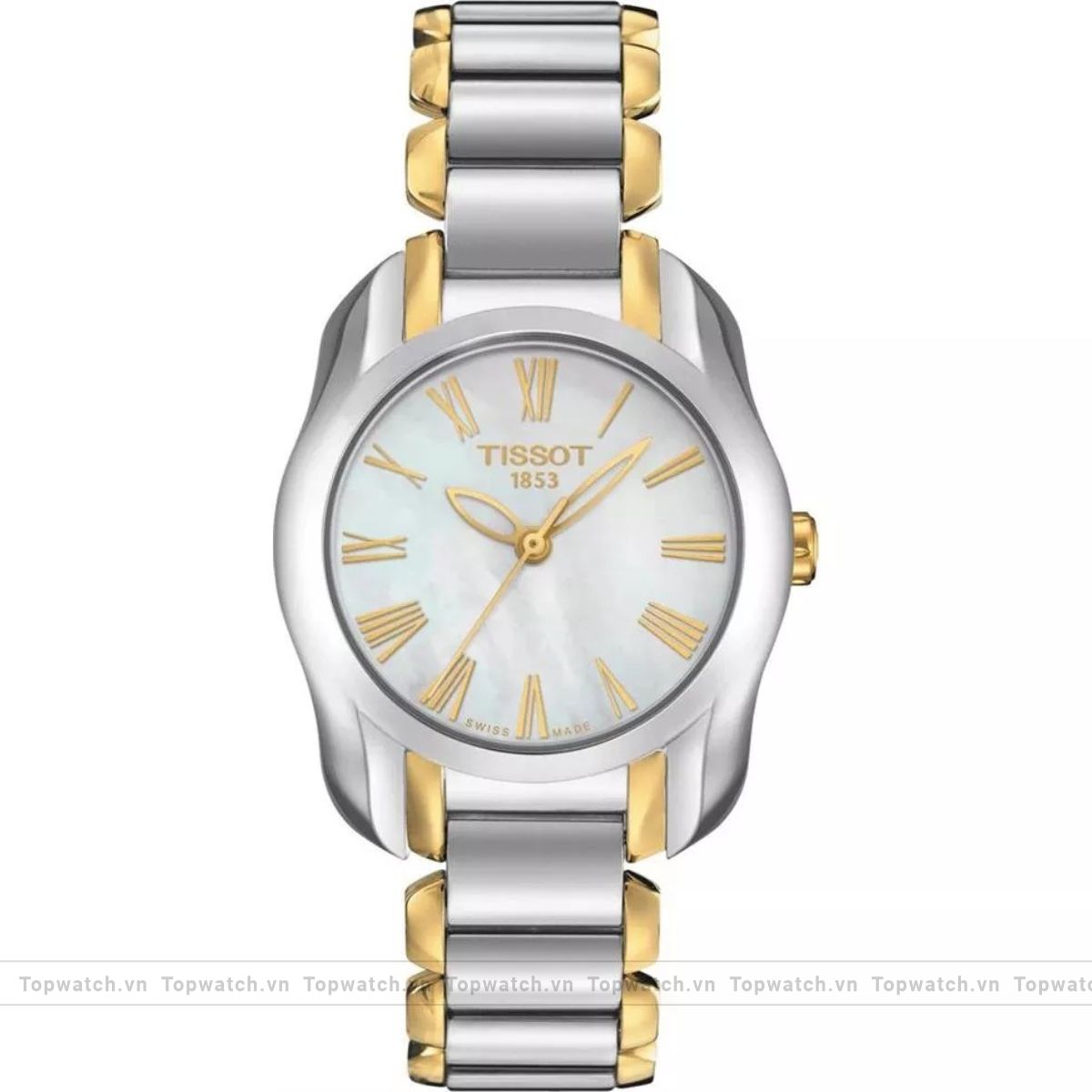 Tissot T-Wave Mother of Pearl T023.210.22.113.00 Watch 28.2mm Tissot T-Wave Mother of Pearl T023.210.22.113.00 Watch 28.2mm