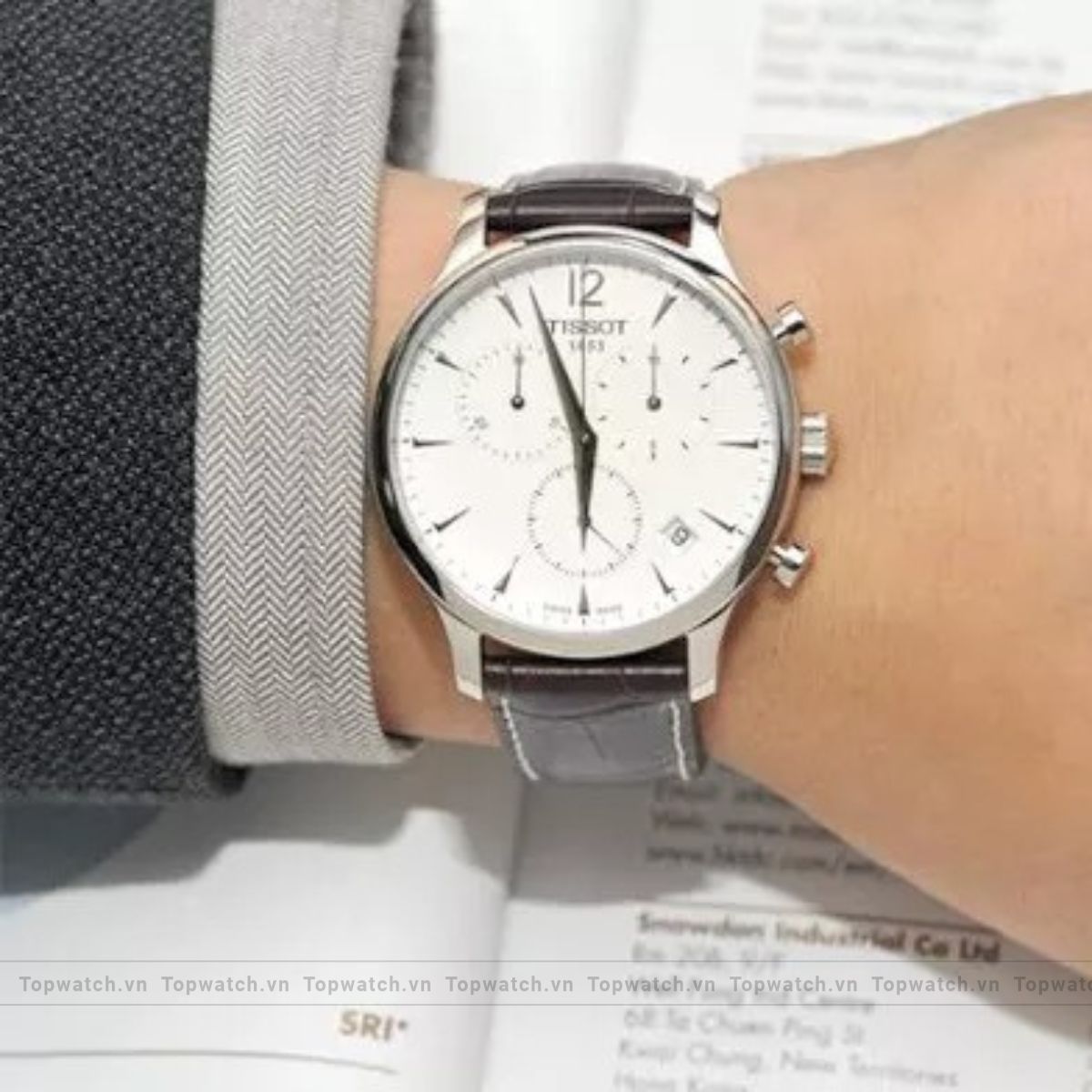 Tissot Tradition T063.617.16.037.00 Watch 42mm