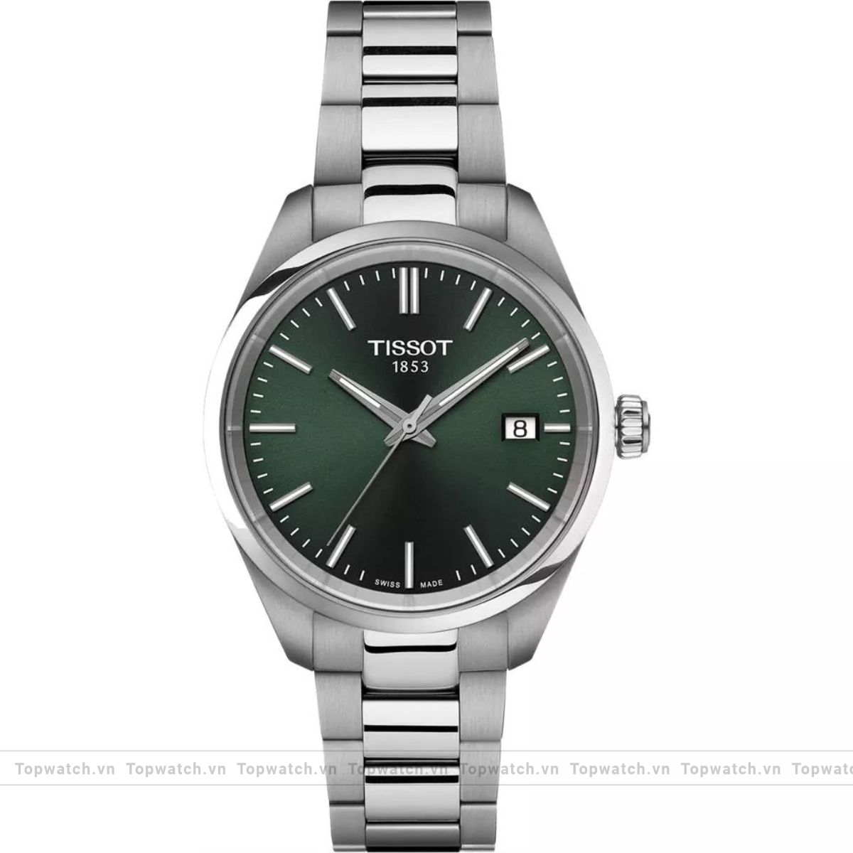 Tissot PR100 T150.210.11.091.00 Green-Tone Women’s Watch 34mm Tissot PR100 T150.210.11.091.00 Green-Tone Women’s Watch 34mm