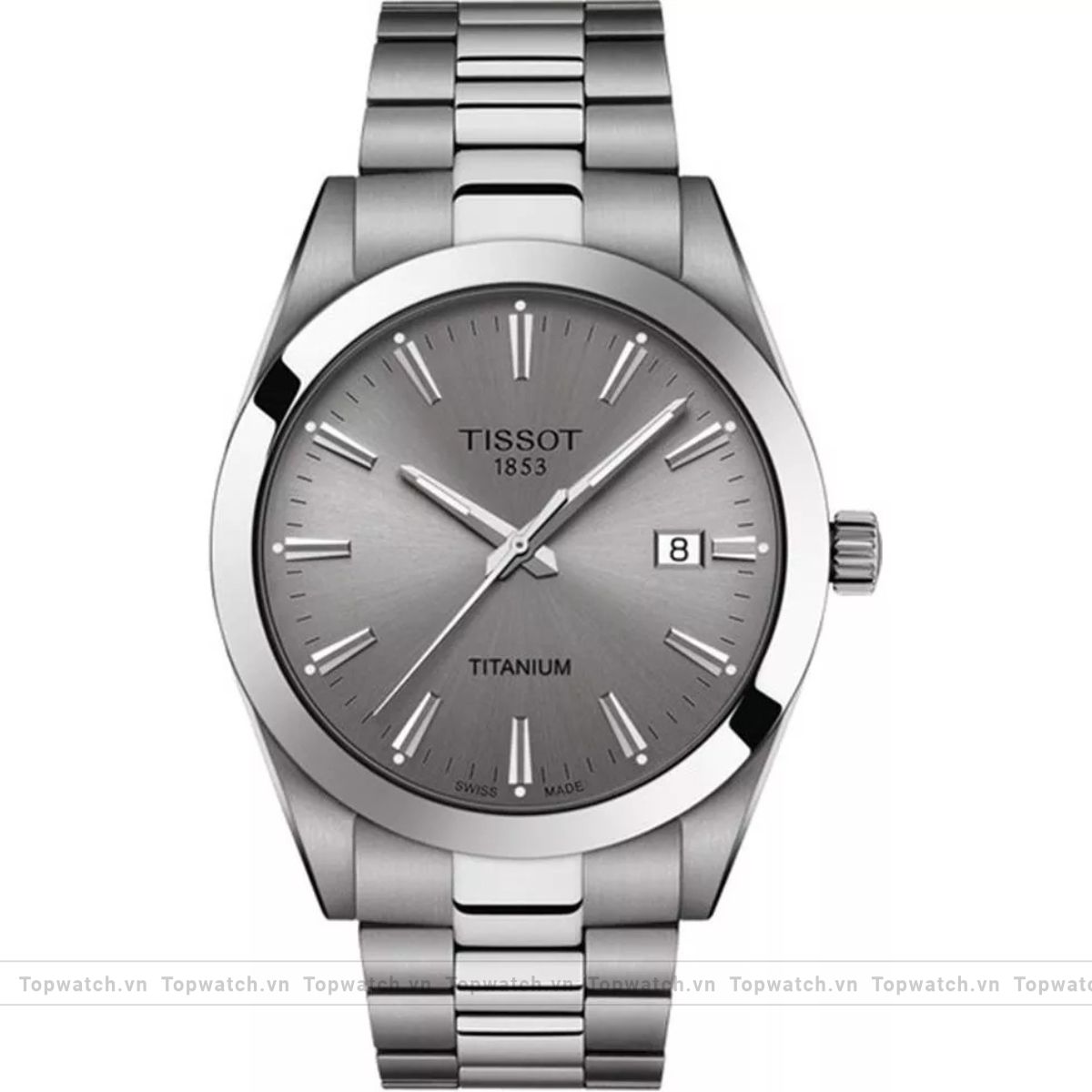 Tissot T-Classic T127.410.44.081.00 Titanium Watch 40mm Tissot T-Classic T127.410.44.081.00 Titanium Watch 40mm