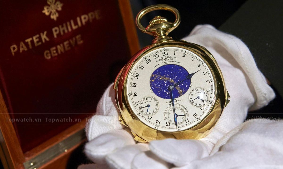 top 2 đồng hồ patek philippe đắt nhất