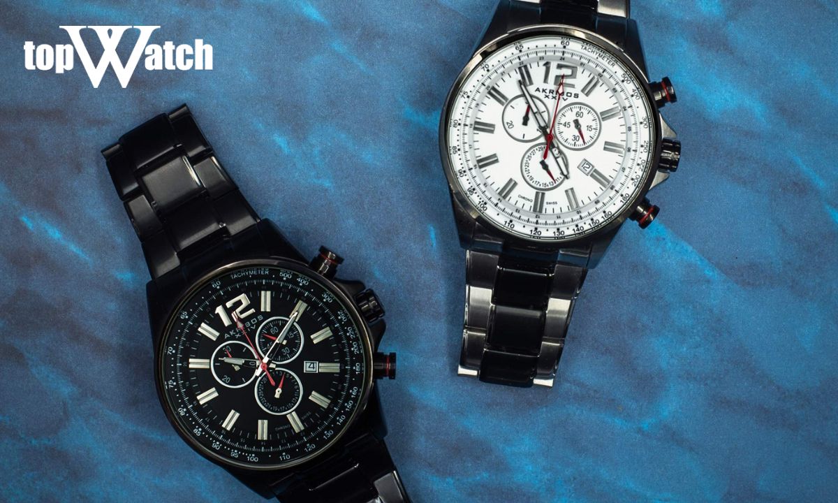 Đồng hồ Akribos XXIV Men's Swiss Quartz Chronograph