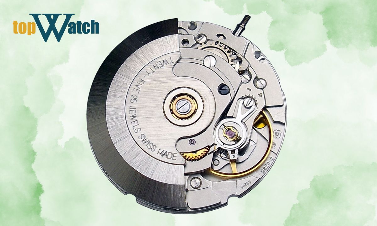 Jacques Lemans sử dụng bộ máy ETA 2824-2