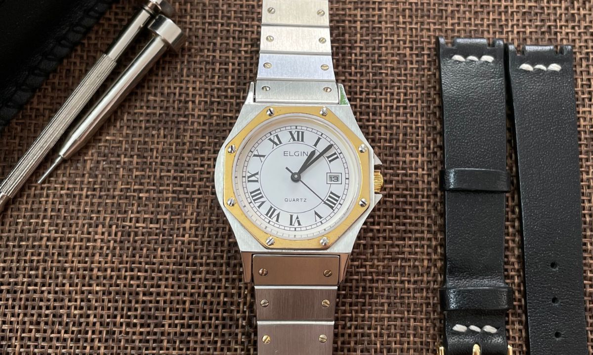 đồng hồ pin elgin