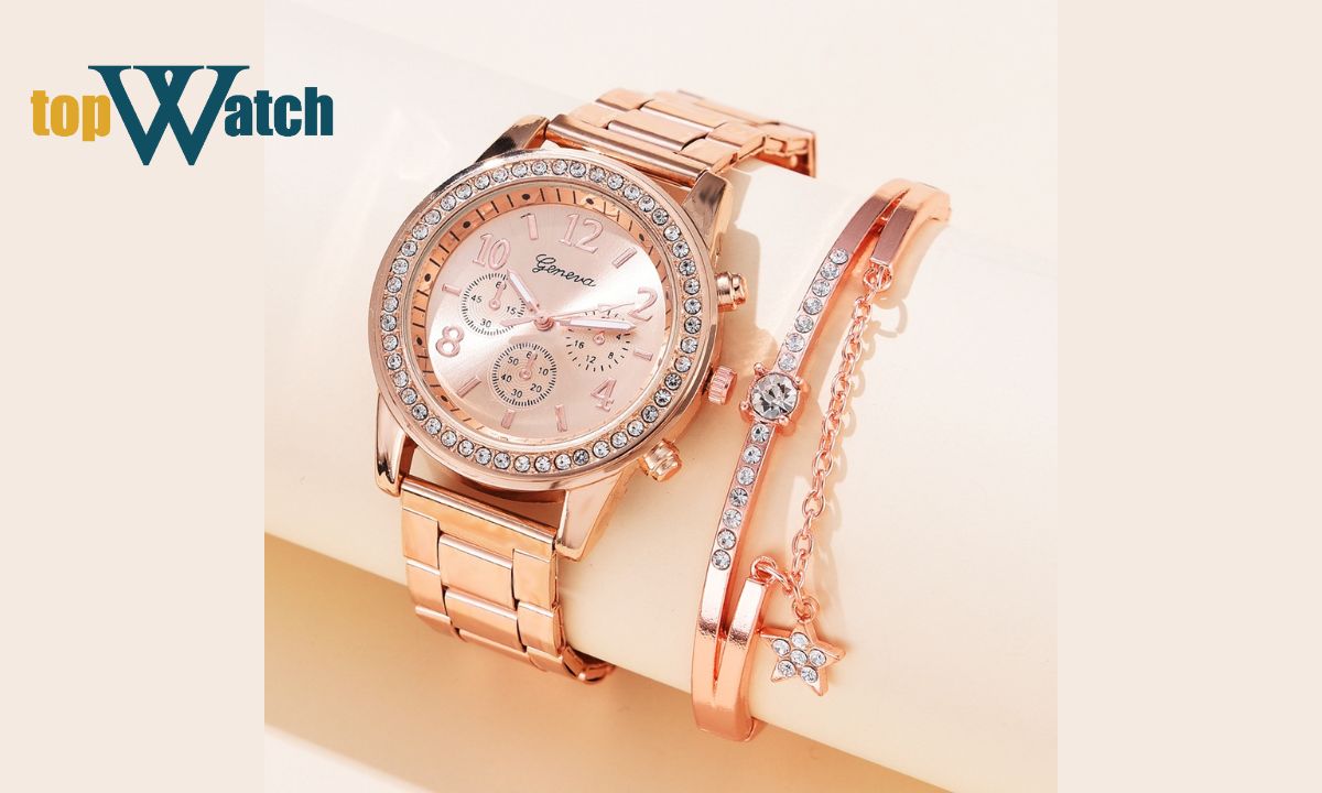 Đồng hồ Geneva BQ161 đính đá