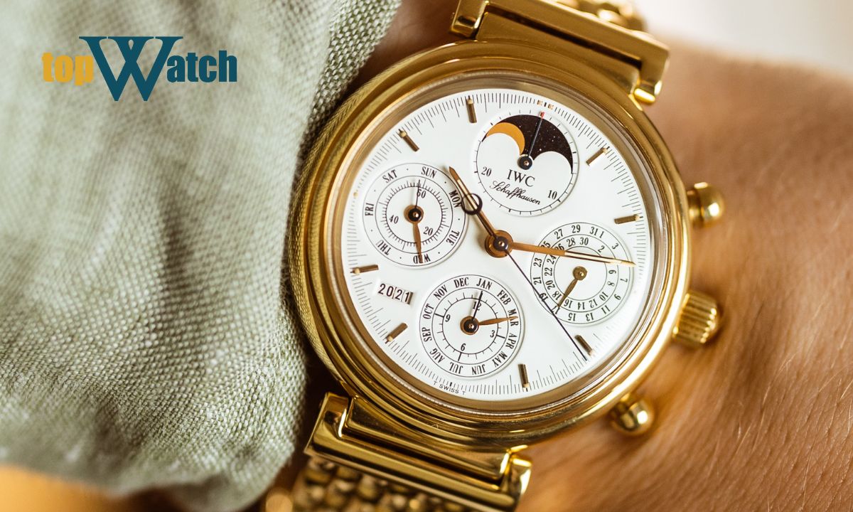 đồng hồ iwc vàng 18k