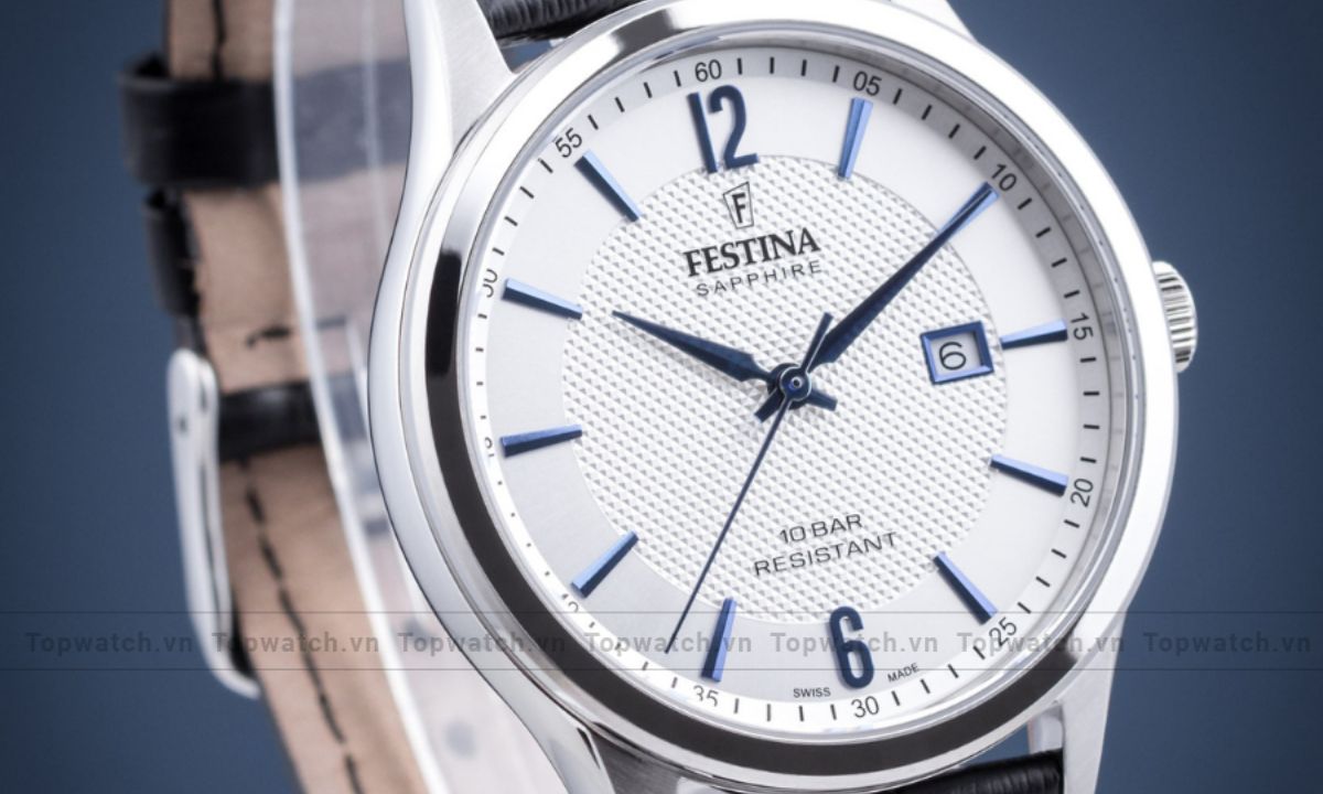 khả năng chống nước đồng hồ festina