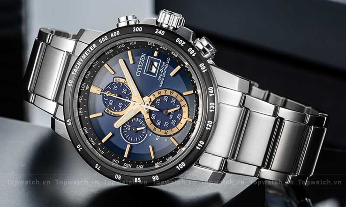 Đồng Hồ Citizen Eco Drive Radio Controlled AT8124-83M