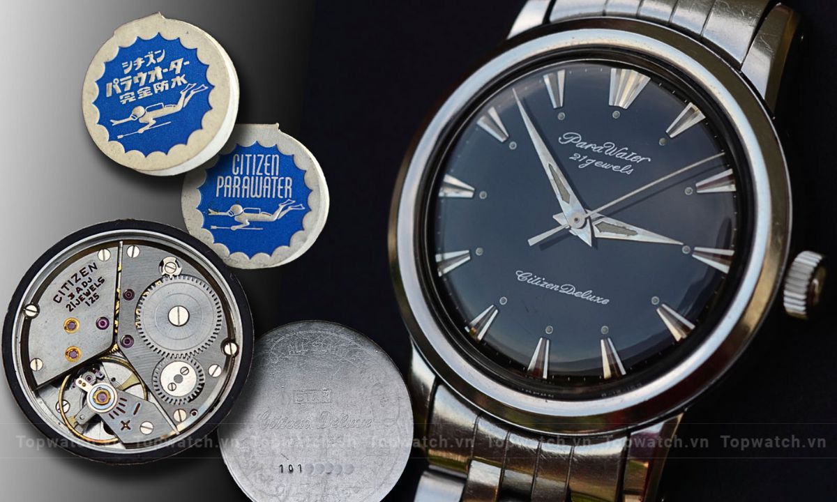 Đồng hồ Citizen ParaWater Black