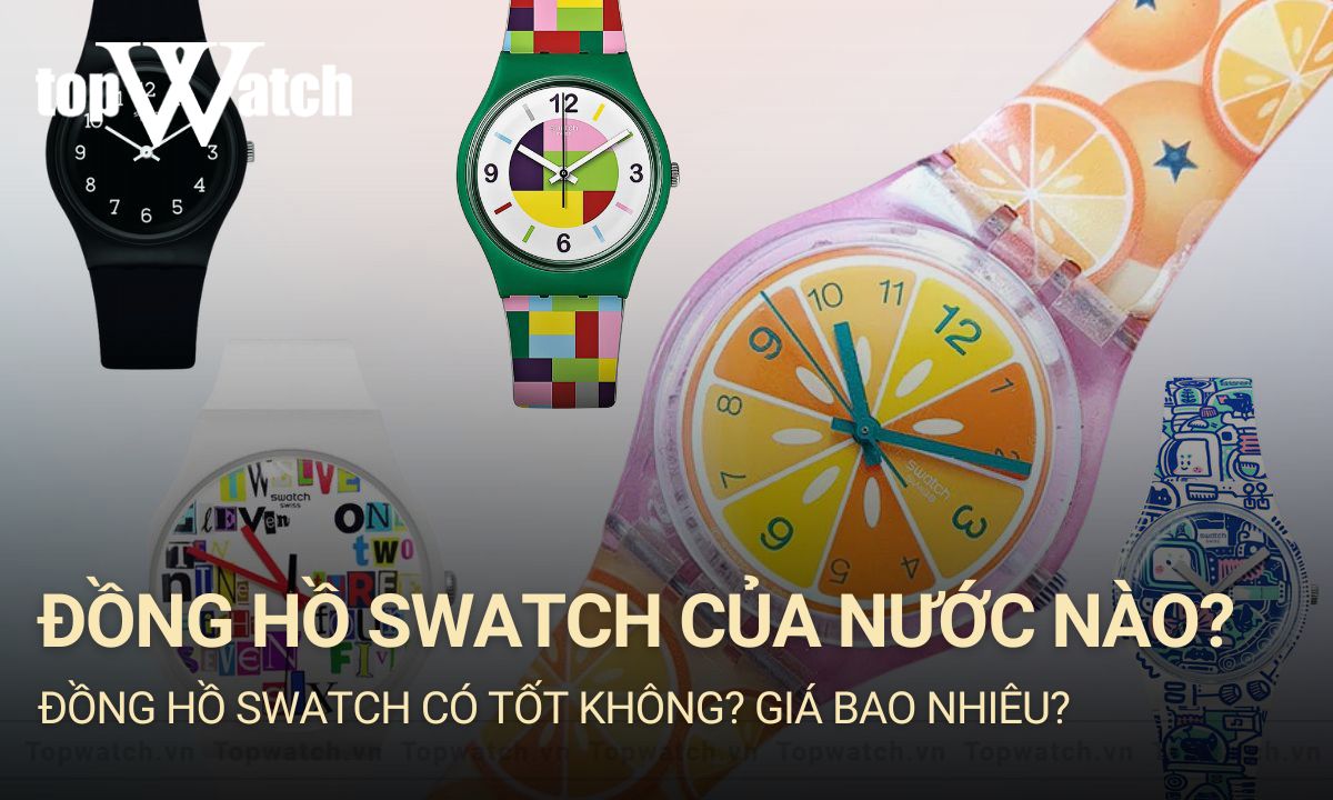 đồng hồ thương hiệu swatch của nước nào