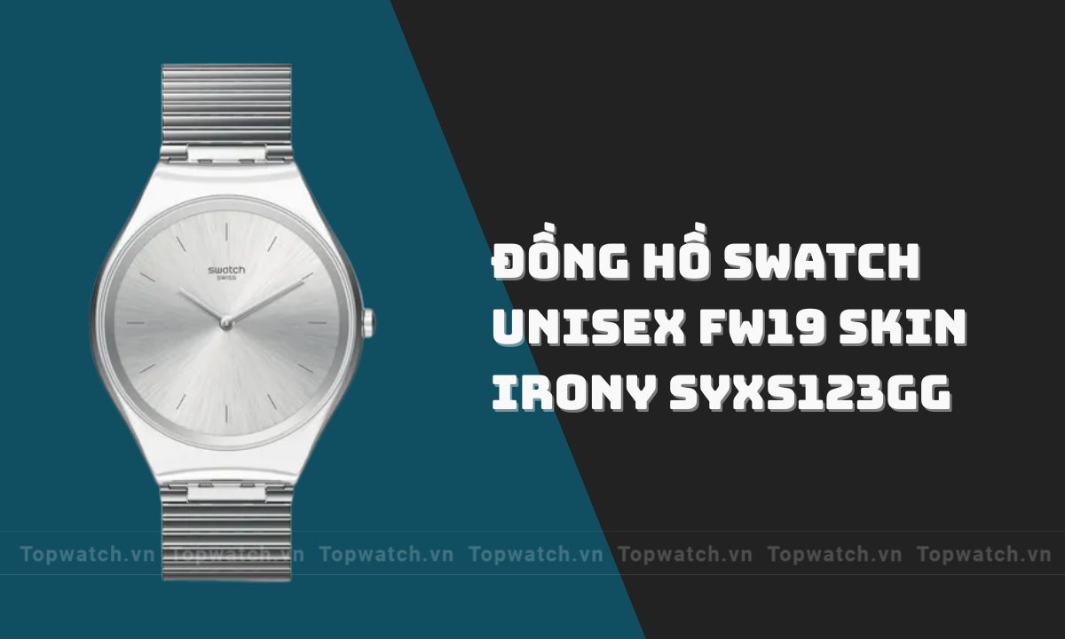 Đồng hồ Swatch Unisex FW19 Skin Irony SYXS123GG
