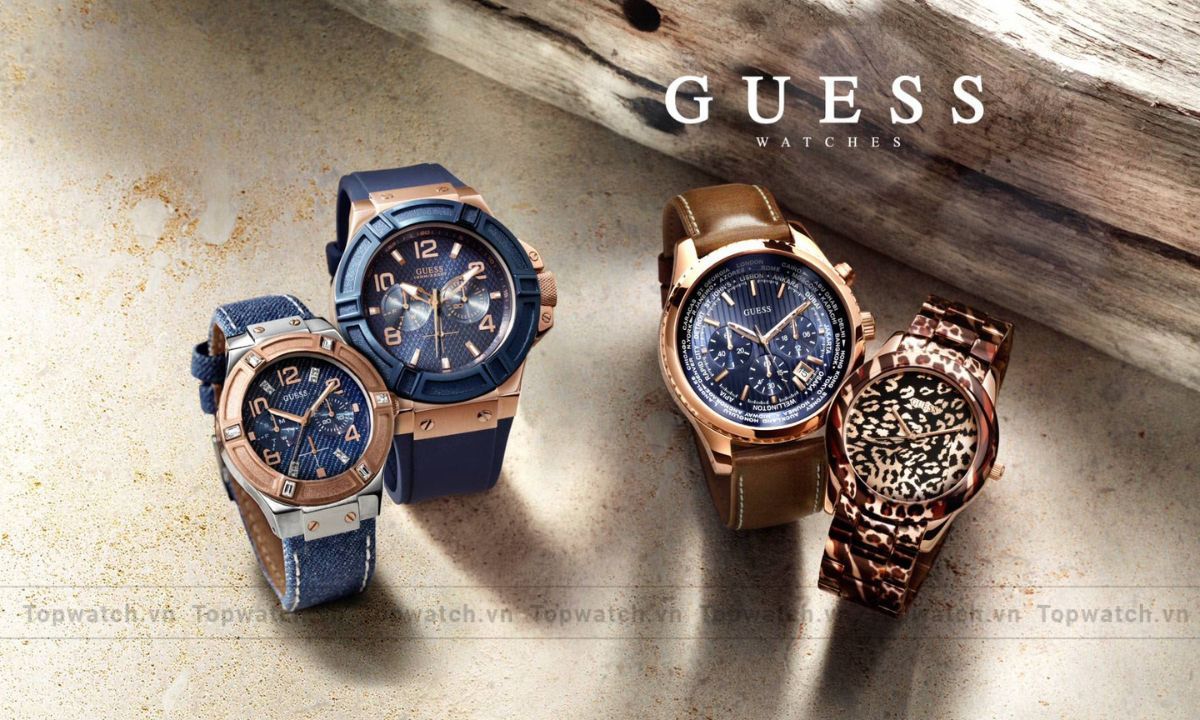 Đồng hồ thời trang thương hiệu Guess
