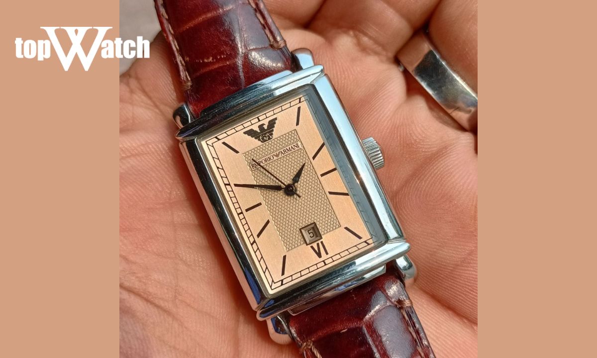 Kiểm tra mặt số Emporio Armani